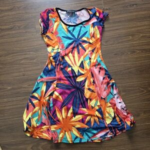 3 For 15 Vibrant Multicolor Floral Dress